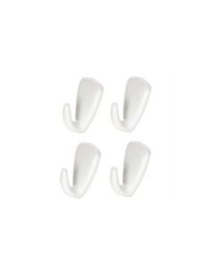 PRESTO BLISTER 4 GANCI PICCOLI IN PLASTICA TESCOMA su TreG Ingrosso