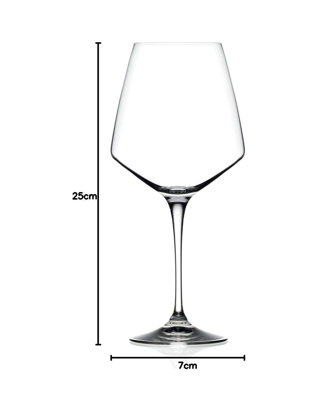 ARIA CALICI VINI ROSSI 78 CL SET 6 25324 RCR TRENDS su TreG Ingrosso