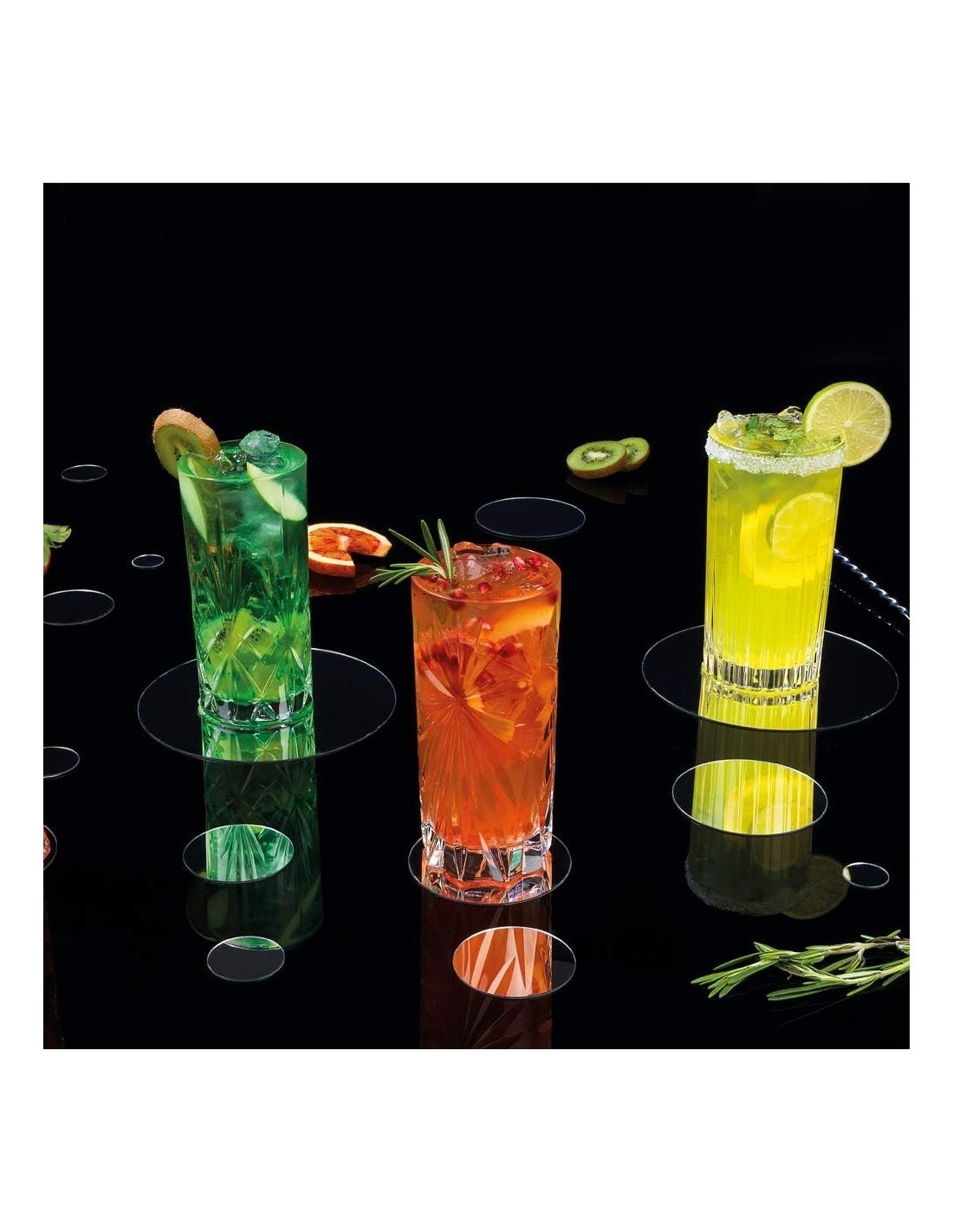 MIXOLOGY 26984 CONFEZIONE 4 BICCHIERI LONGDRINK RCR su TreG Ingrosso