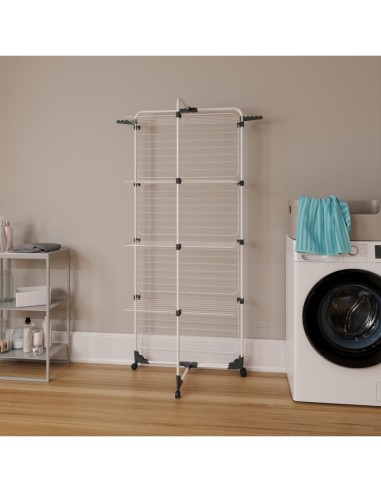 STENDIBIANCHERIA MODULAR LUX 4 LIVELLI IN ACCIAIO GIMI su TreG Ingr...