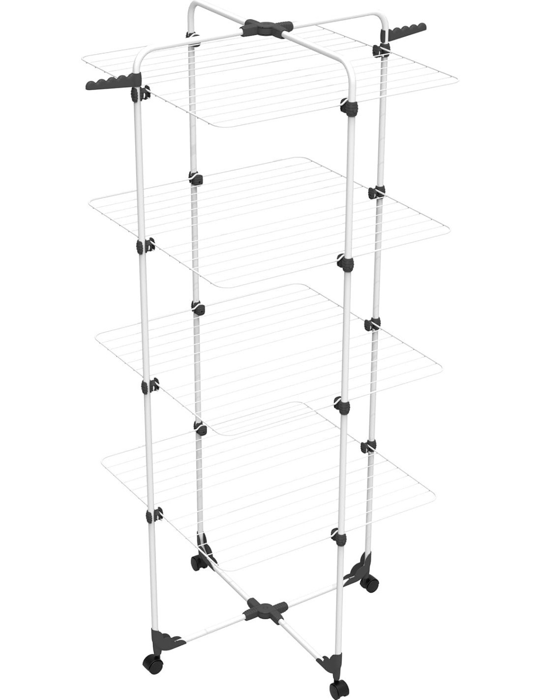 STENDIBIANCHERIA MODULAR LUX 4 LIVELLI IN ACCIAIO GIMI su TreG Ingr...