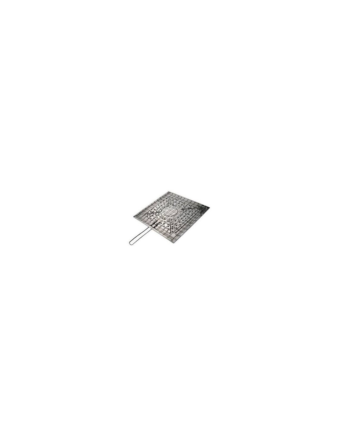 GRATELLA QUADRATA 25X25 IN ACCIAIO INOX GNALI su TreG Ingrosso