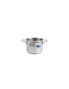 REALTERM PENTOLA IN ACCIAIO INOX D.14 CM GNALI su TreG Ingrosso 2