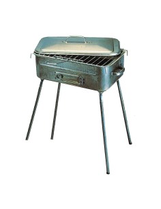 BARBECUE FORNACETTA IN LAMIERA RETTANGOLARE D'ALUISIO su TreG Ingrosso 2