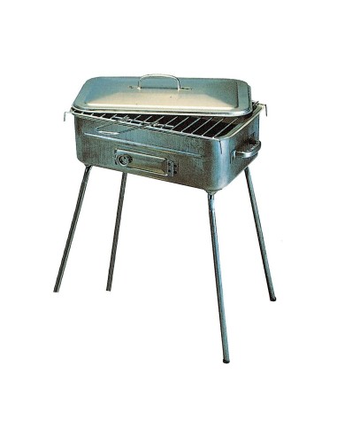 BARBECUE FORNACETTA IN LAMIERA RETTANGOLARE D'ALUISIO su TreG Ingrosso