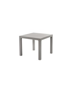 TAVOLO ARES IN PLASTICA 70X70X74 CM TORTORA ARETA su TreG Ingrosso