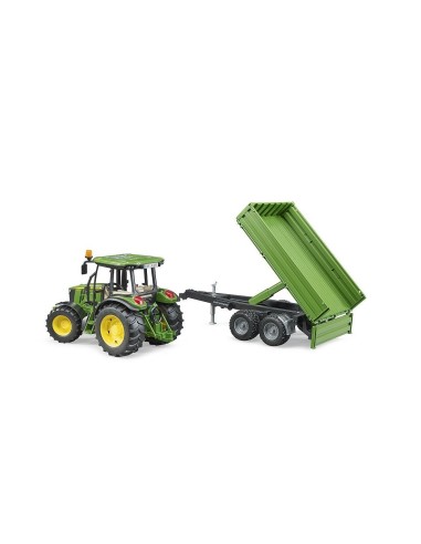 TRATT 02108 JOHN DEERE 5115M C/RIMORCHIO su TreG Ingrosso