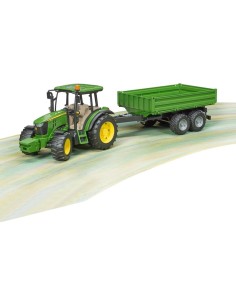 TRATT 02108 JOHN DEERE 5115M C/RIMORCHIO su TreG Ingrosso