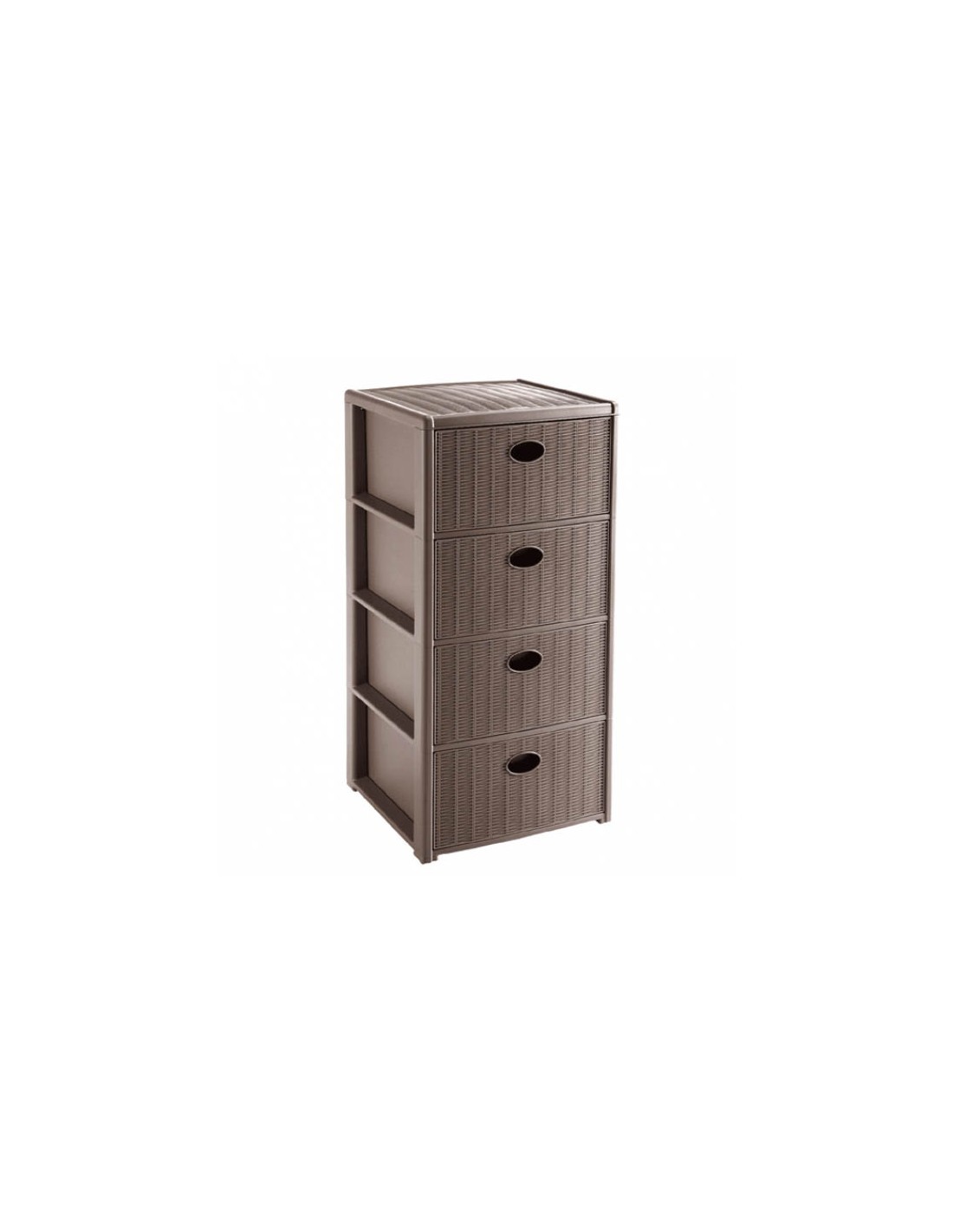 CASSETTIERA 4 CASSETTI ELEGANCE IN PLASTICA COLORI ASSORTITI su Tre...