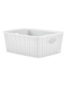 CESTINO ELEGANCE 30970/5 ALTO 25X19X10CM ASSORTITO STEFANPLAST su T...