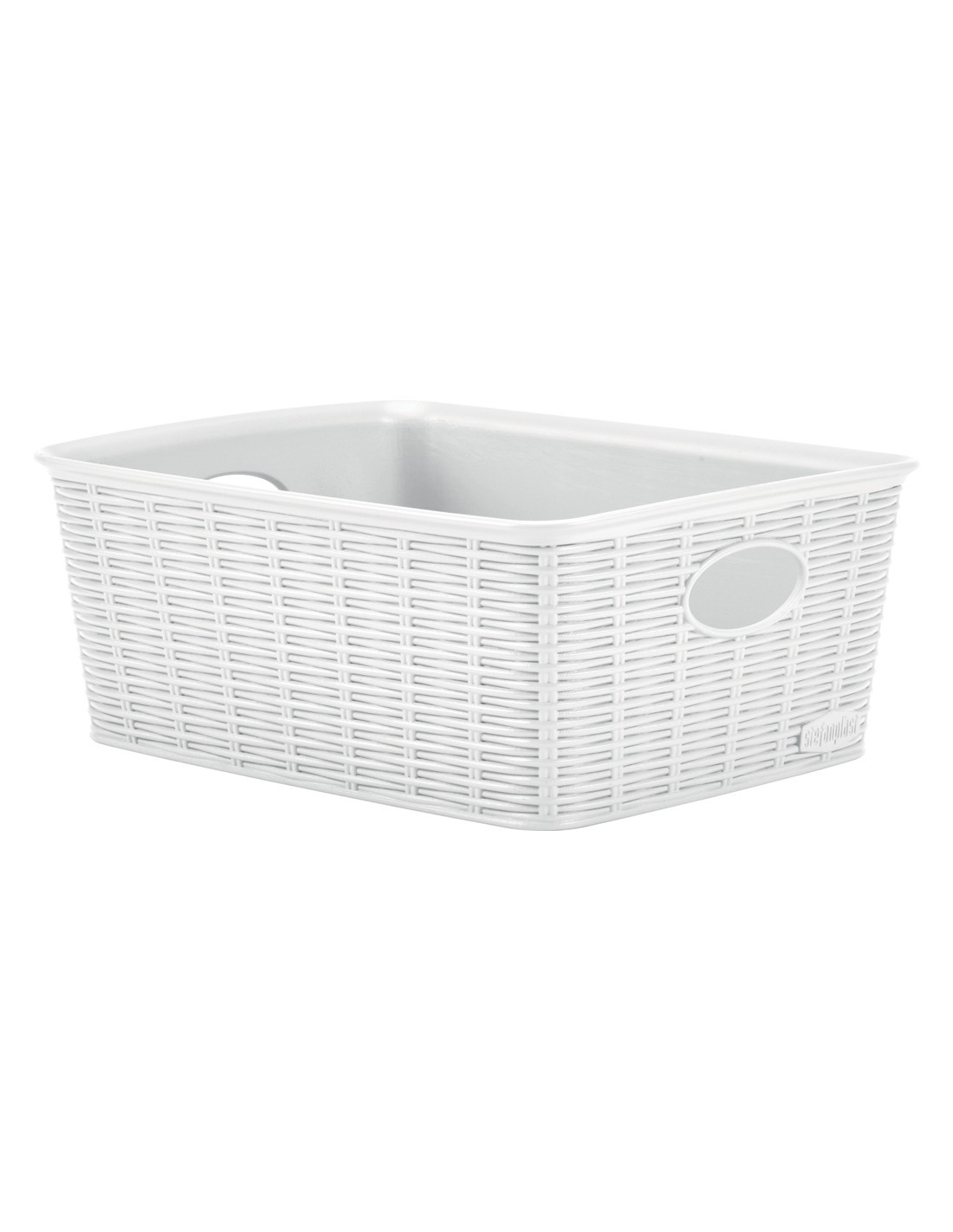 CESTINO ELEGANCE 30970/5 ALTO 25X19X10CM ASSORTITO STEFANPLAST su T...