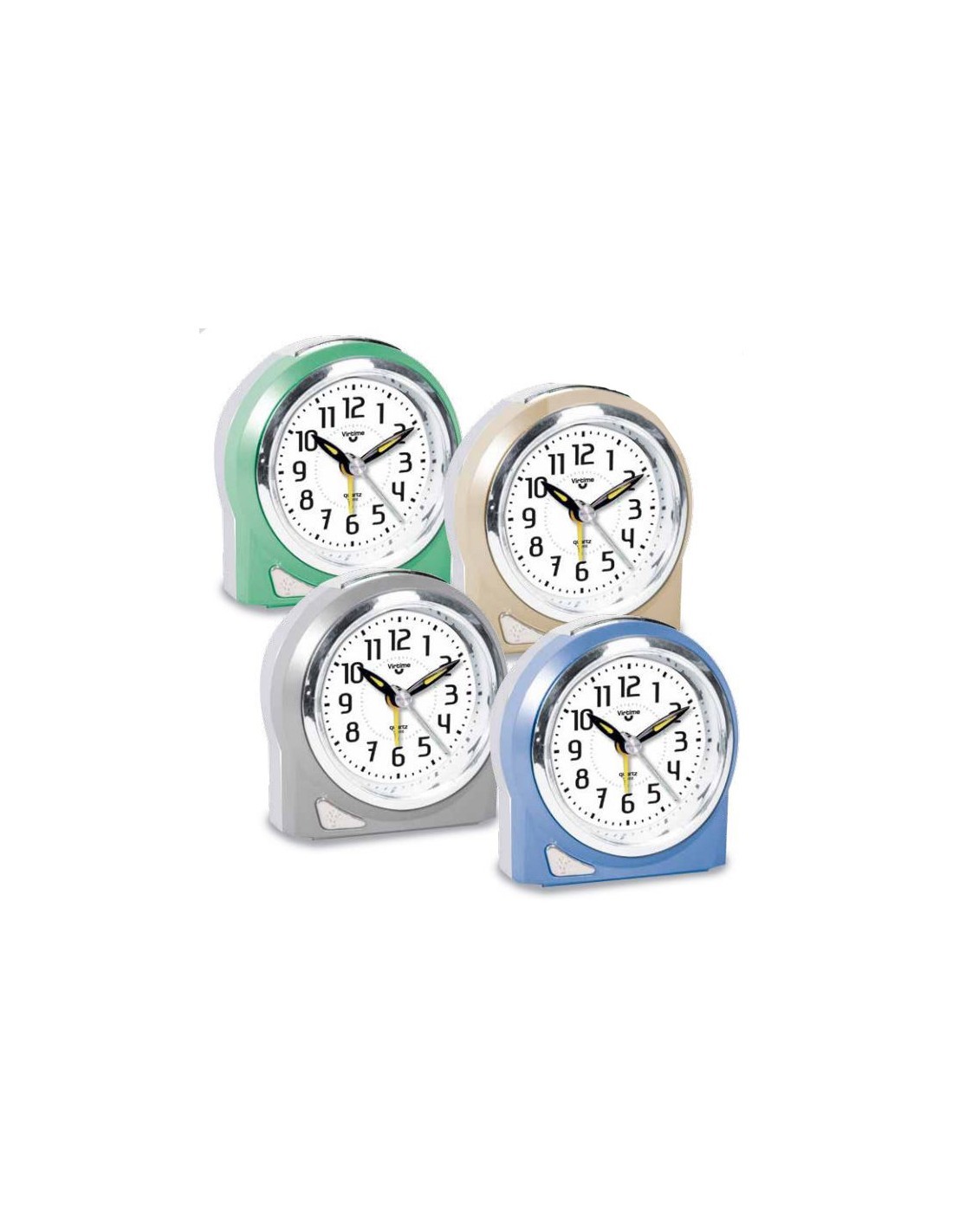 SVEGLIA QUARZO 7508 TONDA C/STAND su TreG Ingrosso