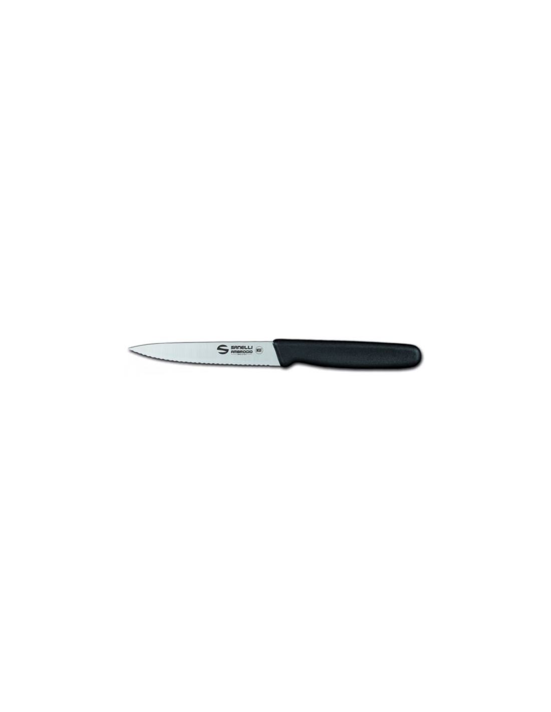 COLTELLO SPELUCCHINO DENTATO 11CM IN ACCIAIO INOX 5684.11 su TreG I...