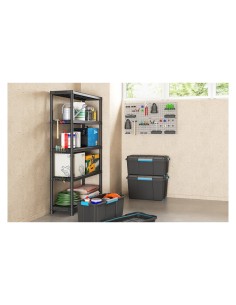 KIS SCAFFALE A 5 RIPIANI REGOLABLI H.187 CM KETER su TreG Ingrosso