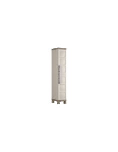 KIS ARMADIO 1 ANTA A 4 RIPIANI BEIGE KETER su TreG Ingrosso