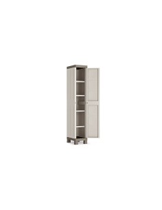 KIS ARMADIO 1 ANTA A 4 RIPIANI BEIGE KETER su TreG Ingrosso