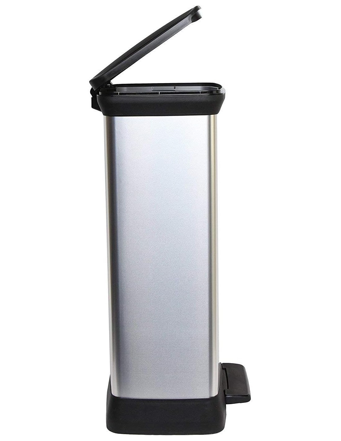 CURVER DECO PATTUMIERA RETTANGOLARE A PEDALE 50 LT KETER su TreG In...
