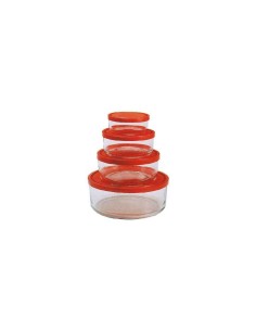 GELO CONTENITORI FREEZER TONDI BOX SET 4pz BORMIOLI su TreG Ingrosso