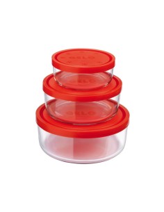 GELO CONTENITORI FREEZER BOX SET 3 PZ BORMIOLI ROCCO su TreG Ingrosso