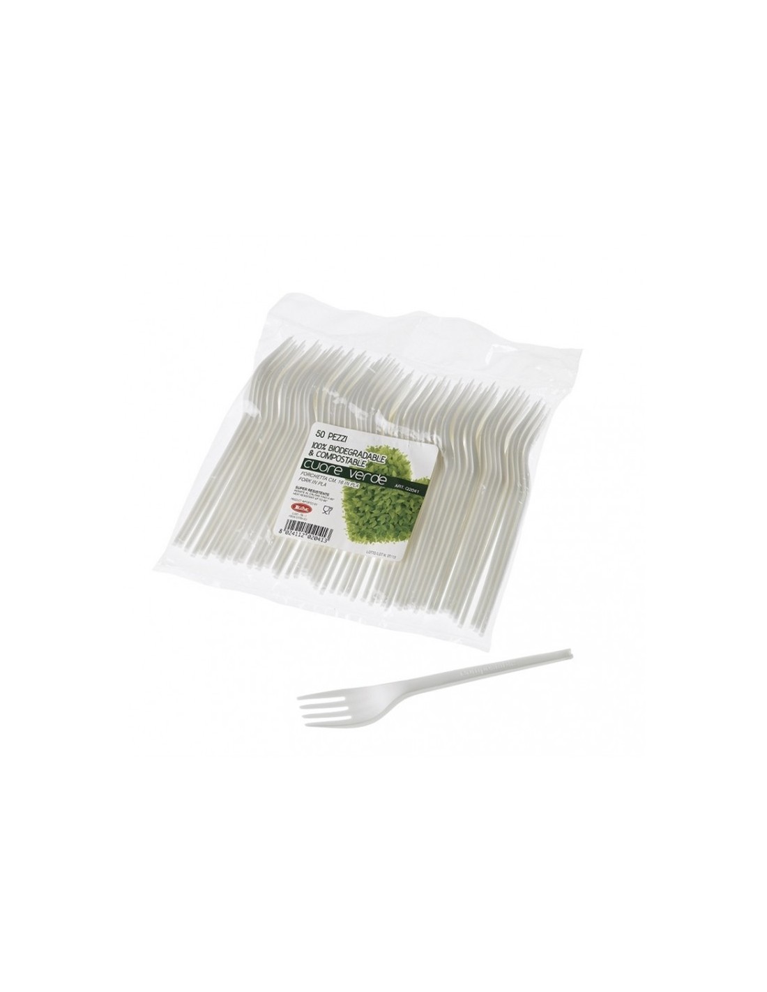 CF 50 FORCHETTA BIO 16 CM LEONE SRL su TreG Ingrosso