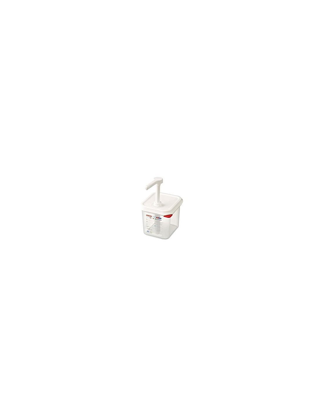 DISPENSER PER SALSE GASTRONORM 1/6 IN POLIPROPILENE 01367 ARAVEN su...