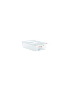CONTENITORE CON COPERCHIO POLIPROPILENE GASTRONORM 1/1 03036 ARAVEN...