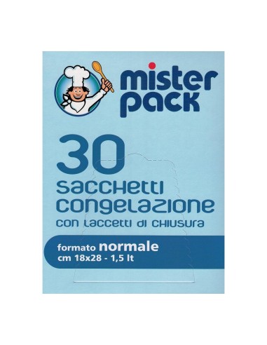 M/PACK 330932 30 SACCH GELO 18X28 su TreG Ingrosso
