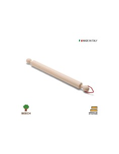 MATTARELLO IN LEGNO CON ANELLO 50 CM DEMOLLI su TreG Ingrosso
