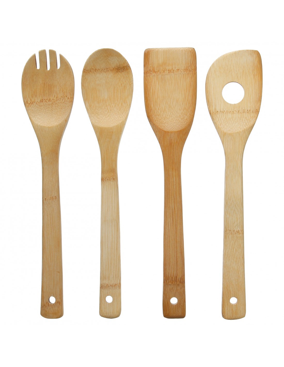 SET 4 UTENSILI 120058 BAMBOO su TreG Ingrosso