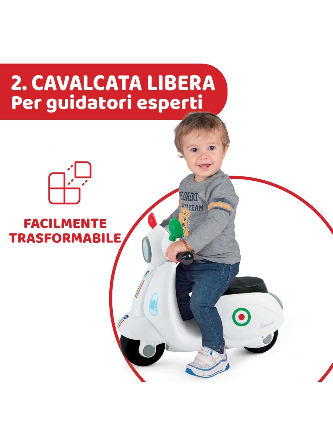 VESPA PRIMAVERA ITALIA CHICCO su TreG Ingrosso