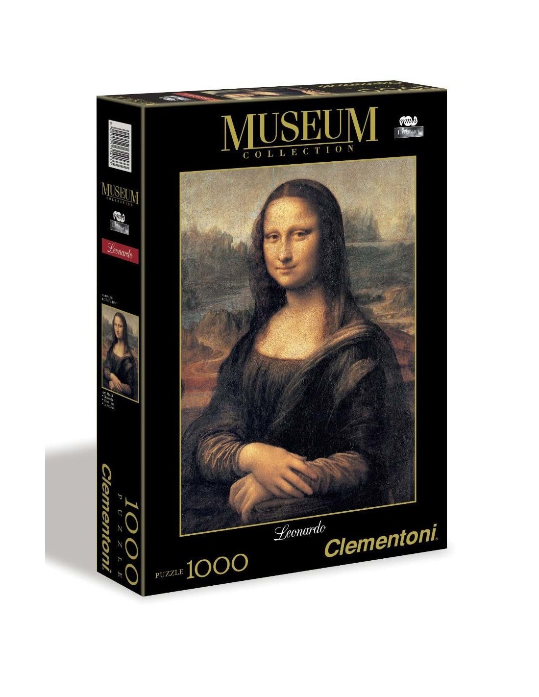 PUZZLE 31413 1000PZ LEONARDO GIOCONDA CLEMENTONI su TreG Ingrosso