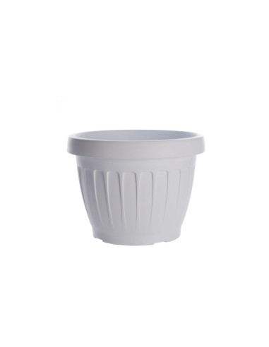 VASO TERRA D 35 CM BIANCO su TreG Ingrosso