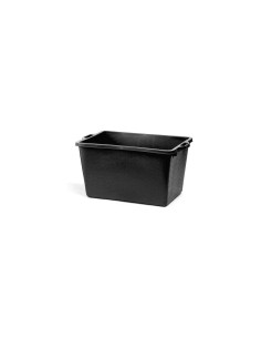 CESTA RETTANGOLARE 65LT NERA 4362 su TreG Ingrosso