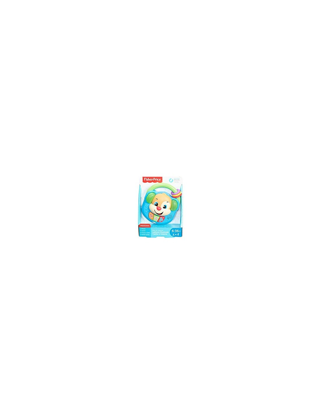 FISHER PRICE FPV06 LETTORE MUSICALE CANTA E IMPARA MATTEL su TreG I...