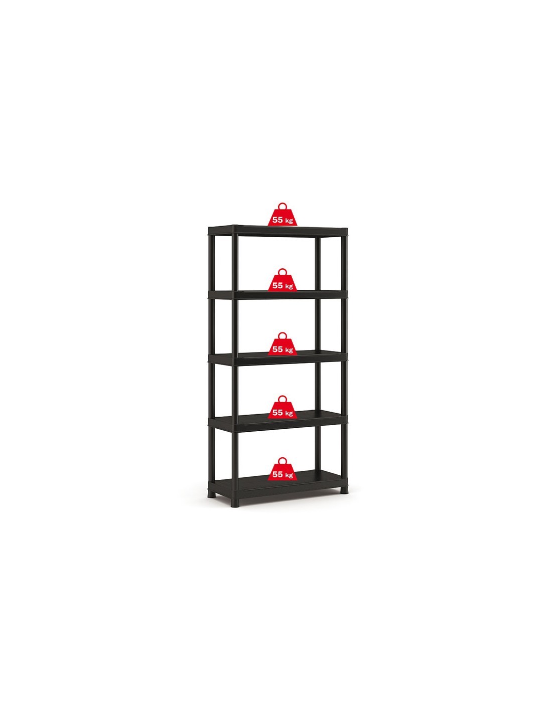SCAFF SHELF PLUS 5P 9980 90/40/5 su TreG Ingrosso