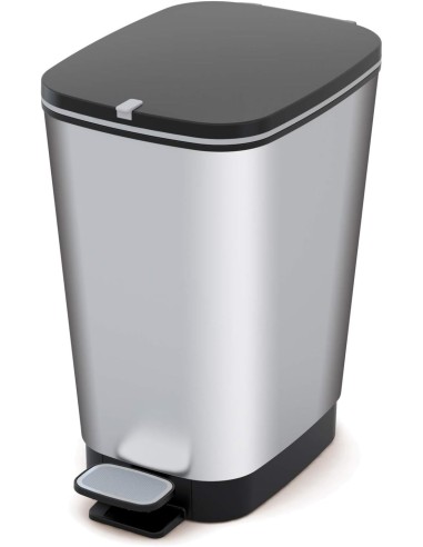 KIS CHIC PATTUMIERA A PEDALE 50LT ACCIAIO KETER su TreG Ingrosso