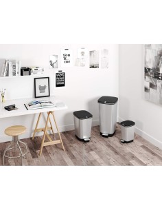 PATTUMIERA CHIC 10 LT IN ACCIAIO KETER su TreG Ingrosso