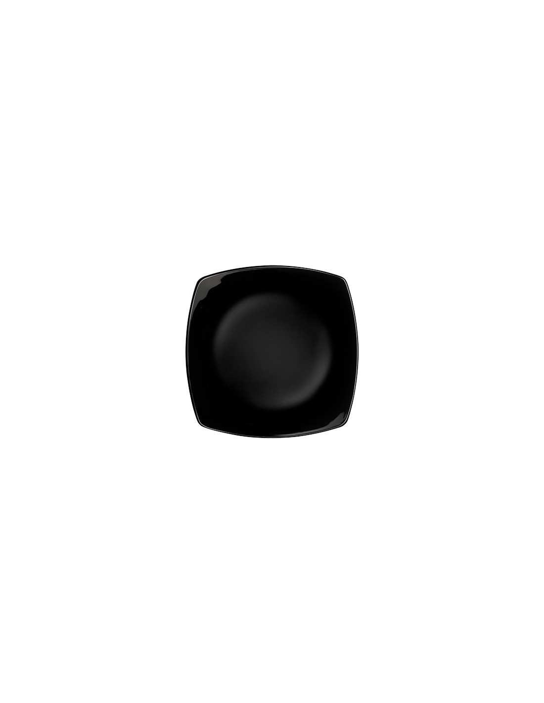 ECLISSI NERO PIATTO DESSERT 17,5X17,5 BORMIOLI ROCCO su TreG Ingrosso