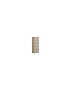 CASSETTIERA F2084 BABY 5 CASSETTI ROVERE SBIANCATO su TreG Ingrosso