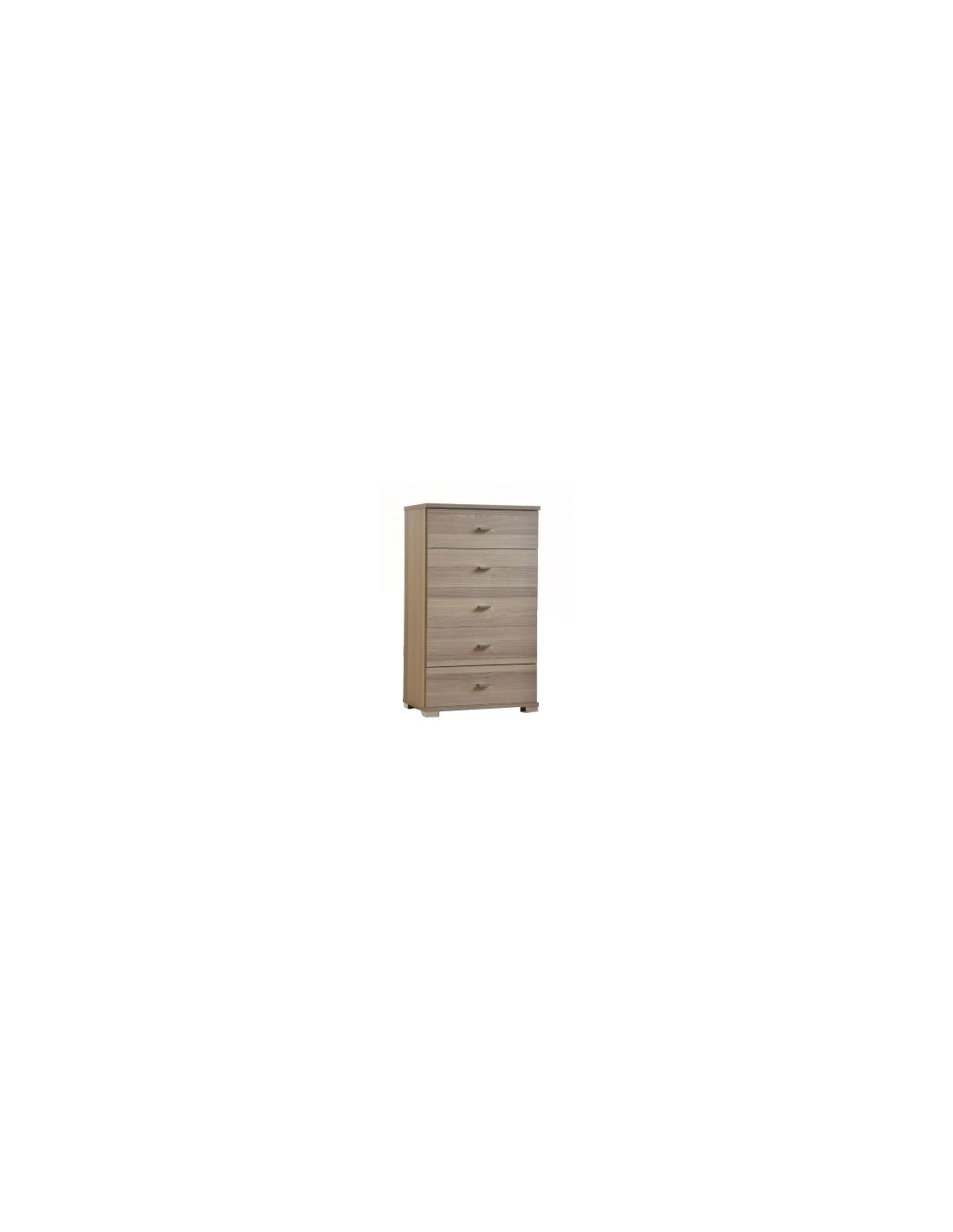 CASSETTIERA F2091 MEDIA 5 CASSETTI ROVERE SBIANCATO su TreG Ingrosso