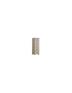 CASSETTIERA F2136 BABY 5 CASSETTI LARICE GRIGIO su TreG Ingrosso