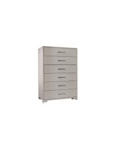CASSETTIERA F2138 MEDIA 5 CASSETTI LARICE GRIGIO su TreG Ingrosso