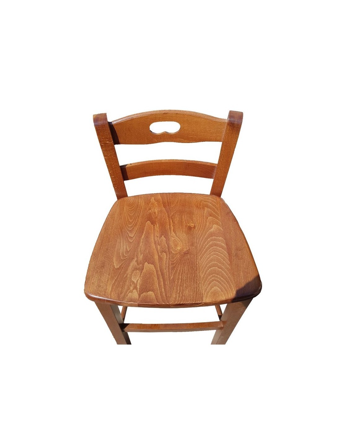 SGABELLO SNACK F2097 MASSELLO NOCE su TreG Ingrosso