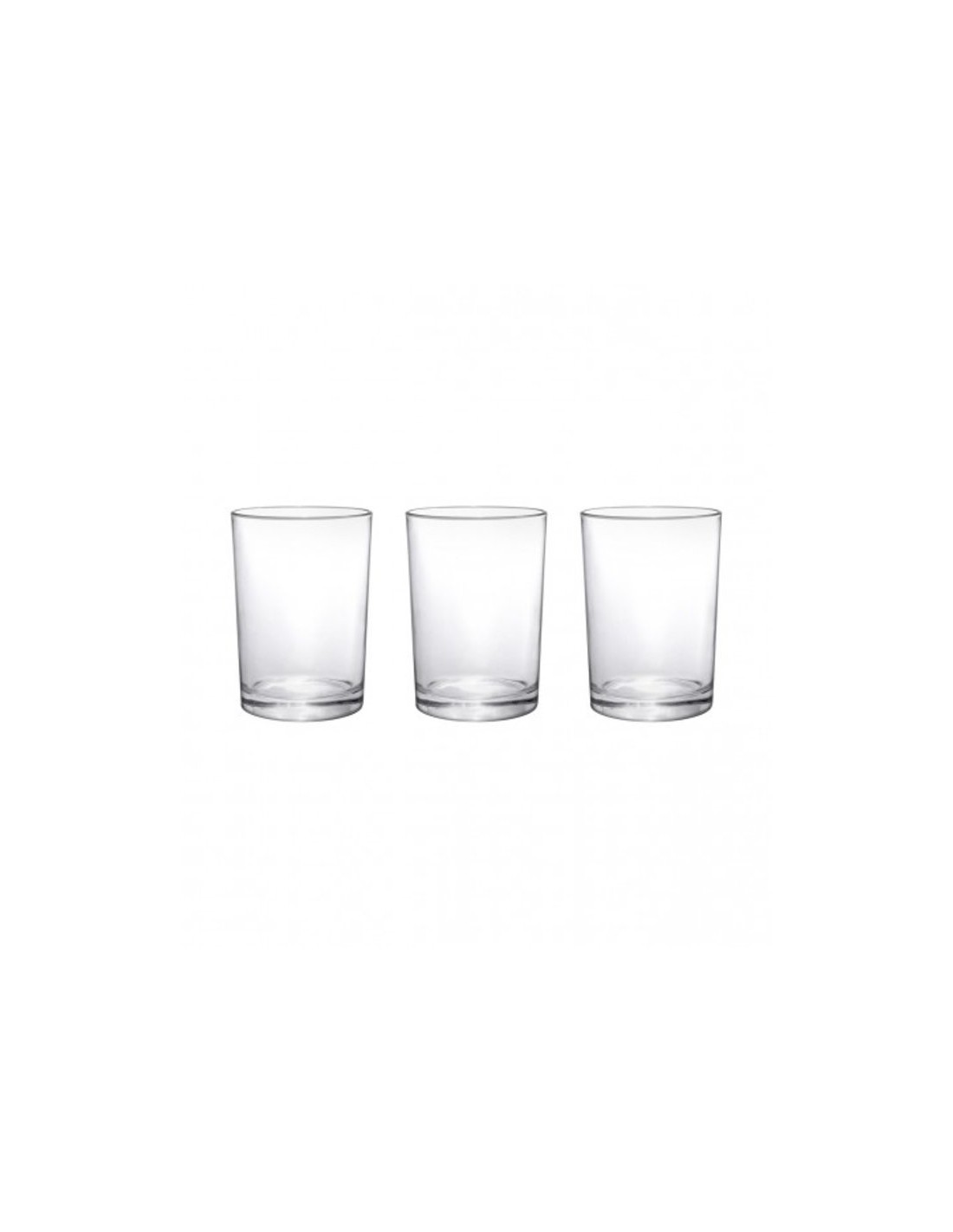 INDRO CONFEZIONE 3 BICCHIERI ACQUA 270ML BORGONOVO su TreG Ingrosso