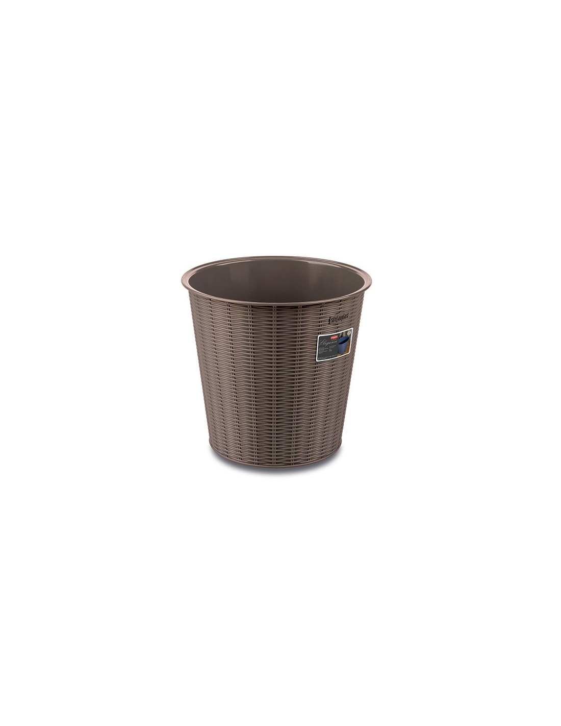 ELEGANCE CESTINO GETTACARTE 10 LT TORTORA STEFANPLAST su TreG Ingrosso