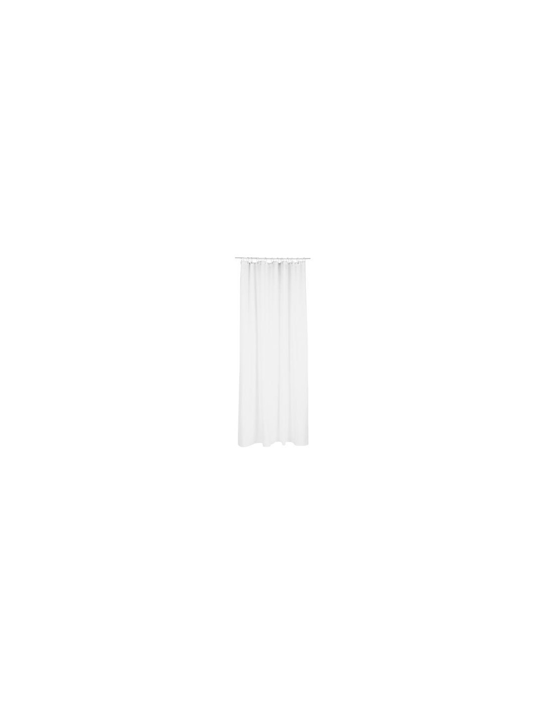 TENDA DOCCIA 180X200 BIANCA POLYESTER 105654 su TreG Ingrosso