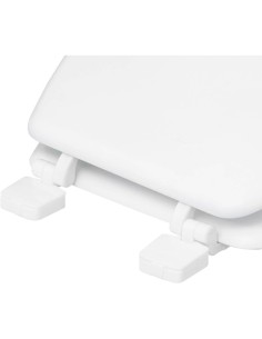 SEDILE WC LEGNO BIANCO 37 x 43 CM 116802 su TreG Ingrosso