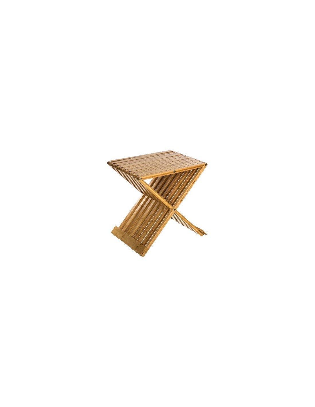 SGABELLO PIEGHEVOLE IN BAMBOO su TreG Ingrosso