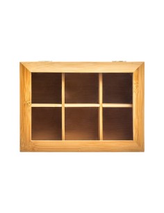 SCATOLA PORTATHE 151154 BAMBOO su TreG Ingrosso
