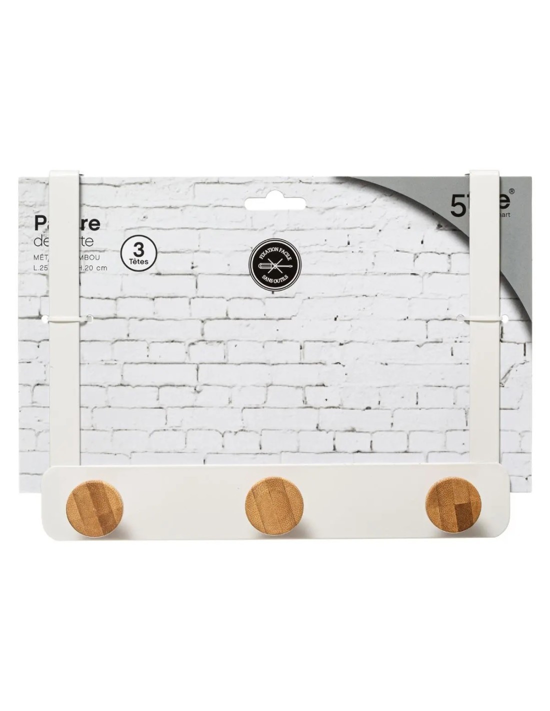 APPENDINO DIETROPORTA 3 POSTI IN BAMBOO su TreG Ingrosso